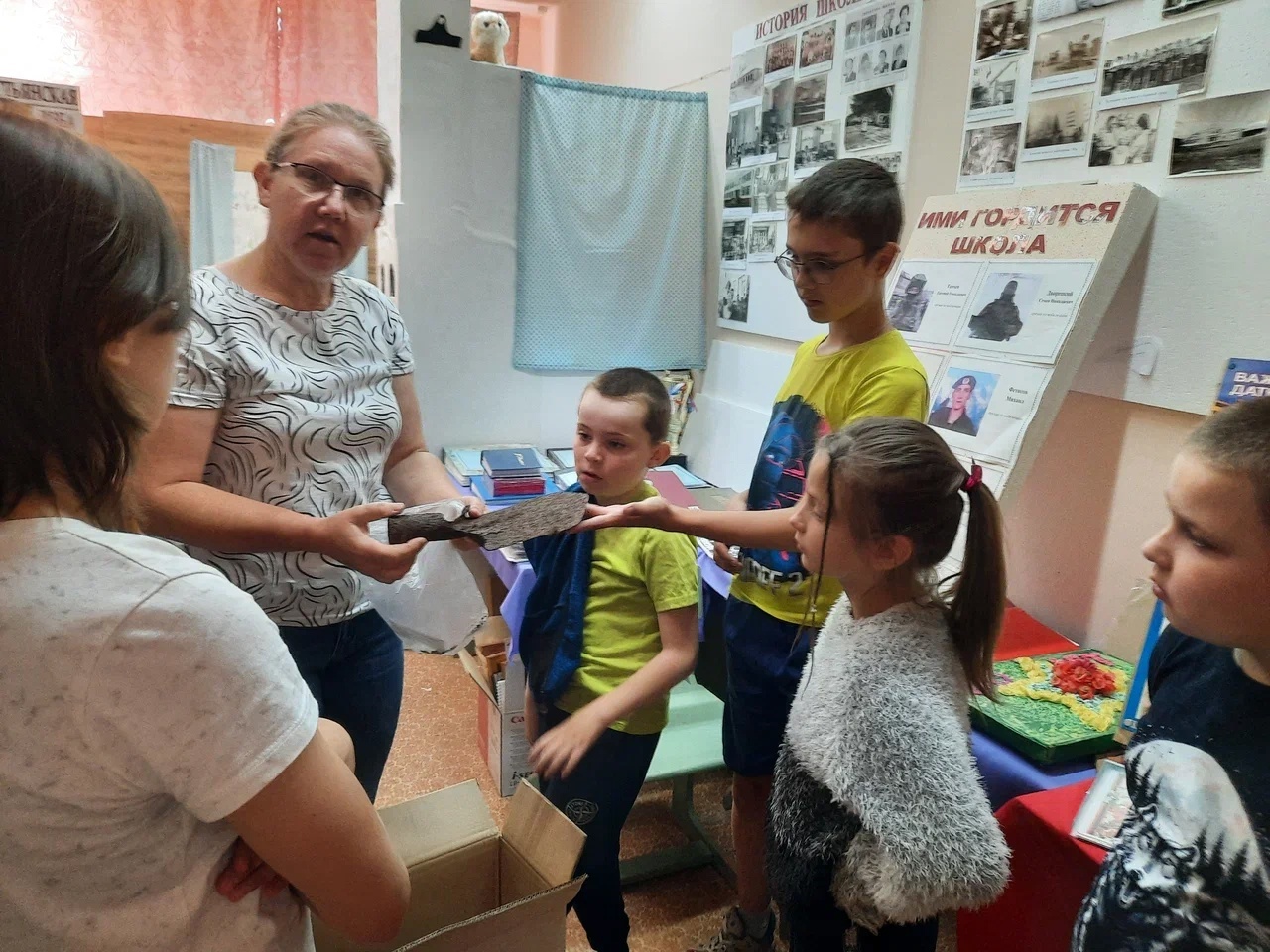 Беседа «22 июня – начало войны» в школьном музее.