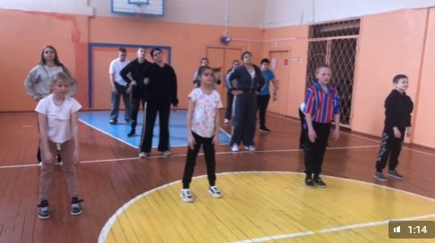 Видеозарядка от школьного спортивного клуба к месячнику здоровья.
